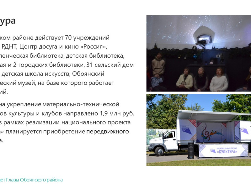 Отчет Главы Обоянского района за 2023 г..